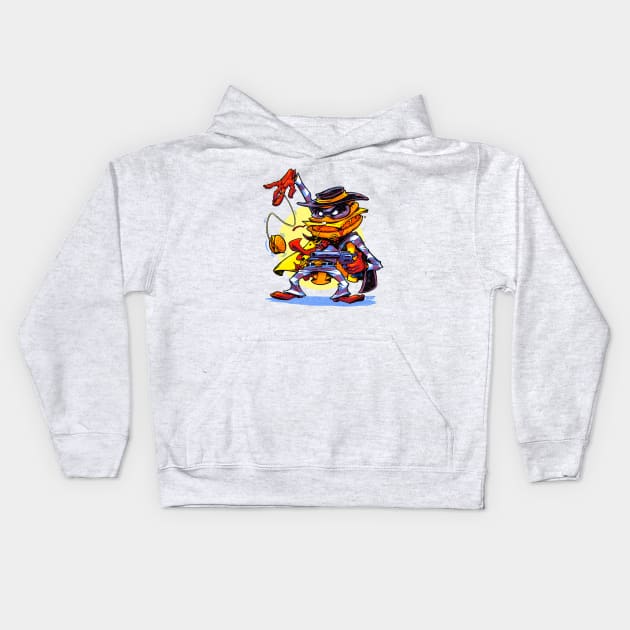 HAMBURGLIN' Kids Hoodie by beastpop